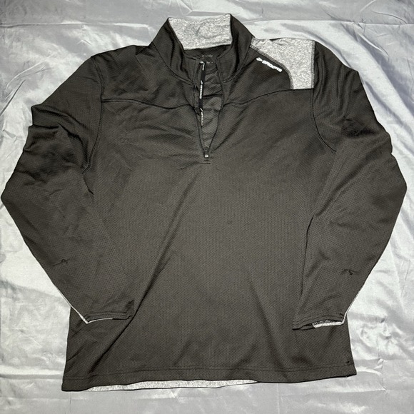 Brooks Other - Brooks Jacket Mens L Black 1/4 Zip Running Gym Athletic Shirt Performance
